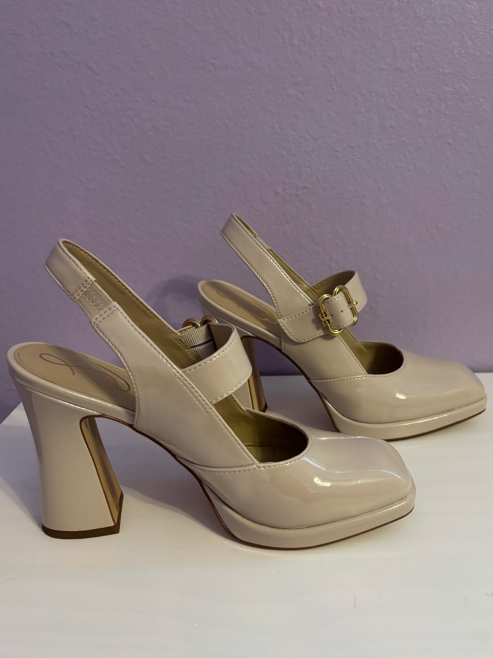 SOLD: Sam Edelman Nude Slingback Pumps